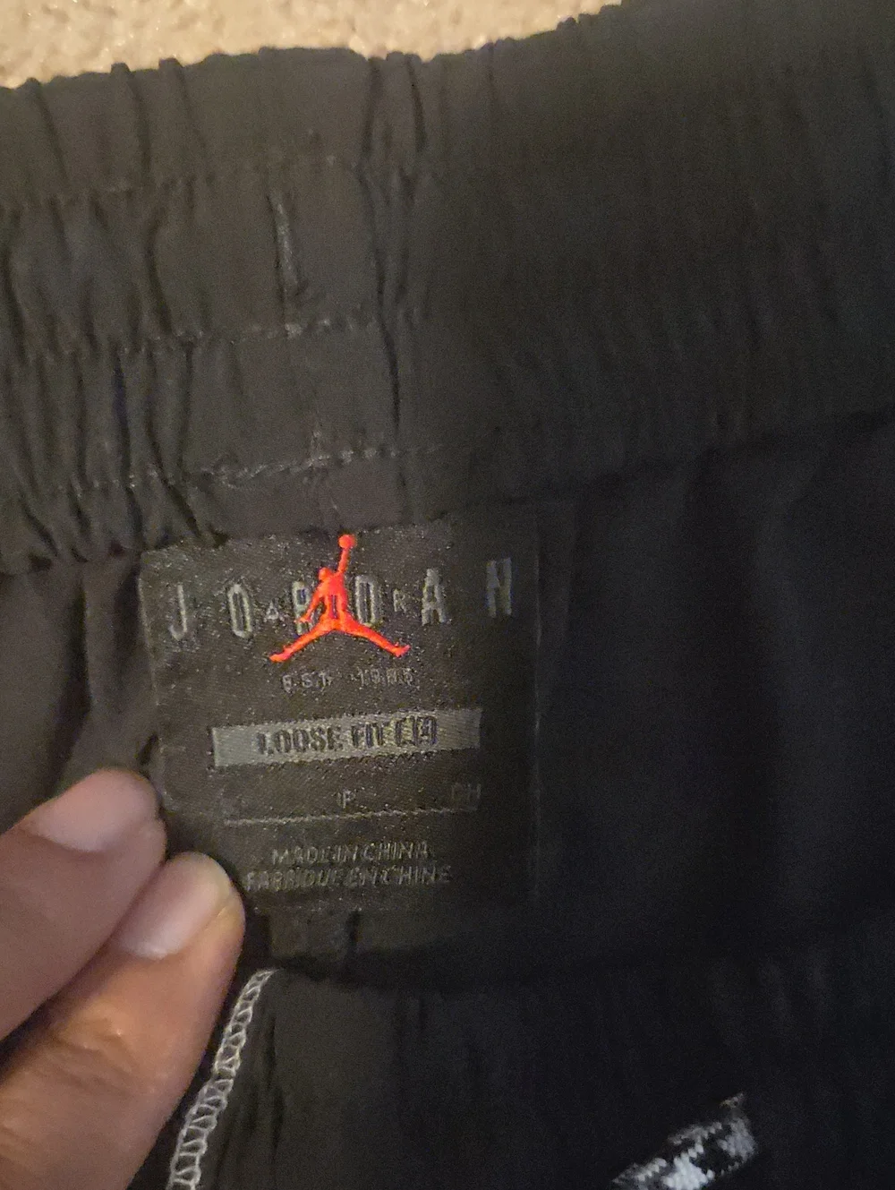 Jordan windbreaker style